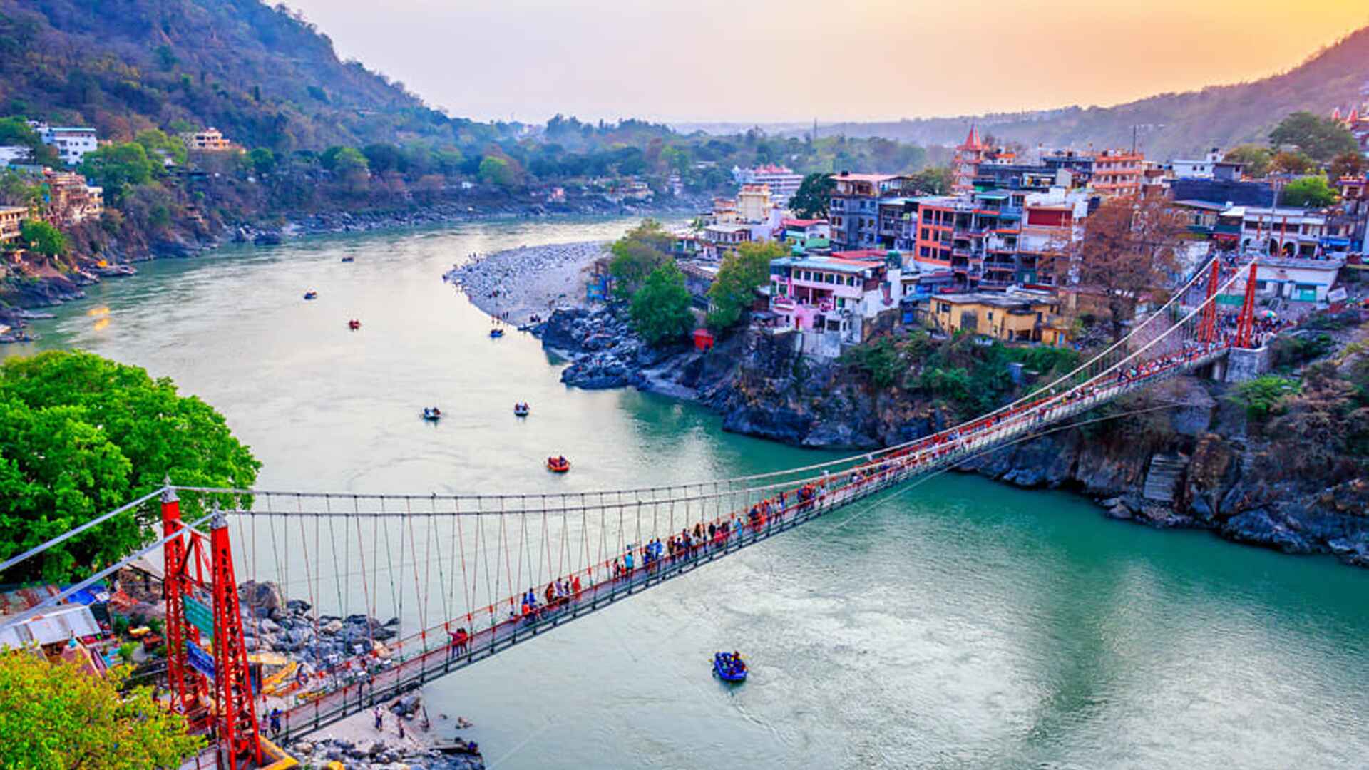 Most beautiful place in the world - Rishikesh laxman jhula 