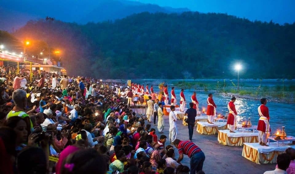 Most beautiful place in the world - Triveni Ghat Ganga Arti