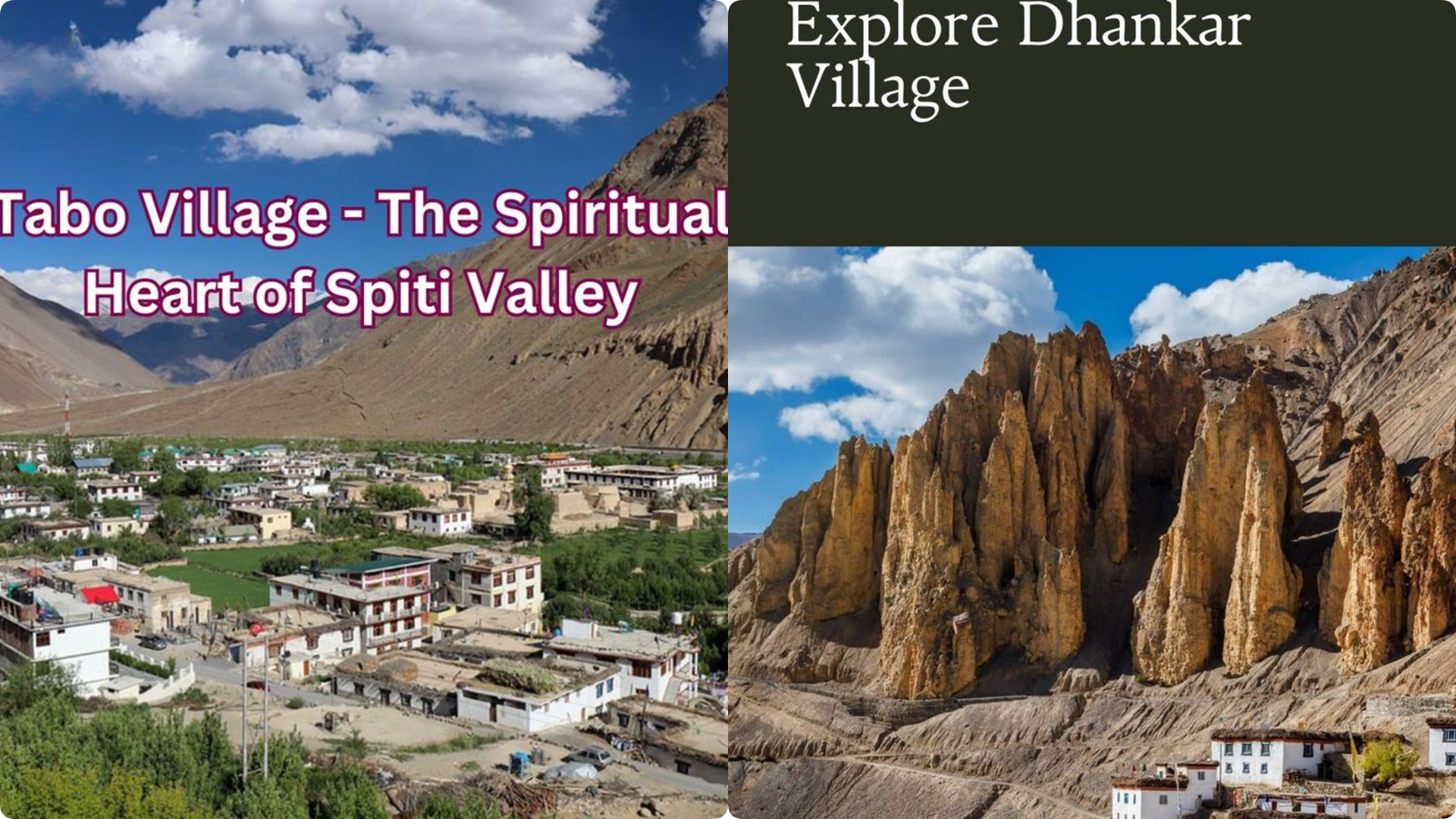 Tabo, Dhankar Village 