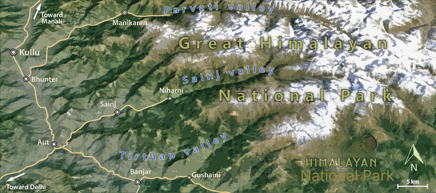 The Great Himalayan National Park, Explore Manali
